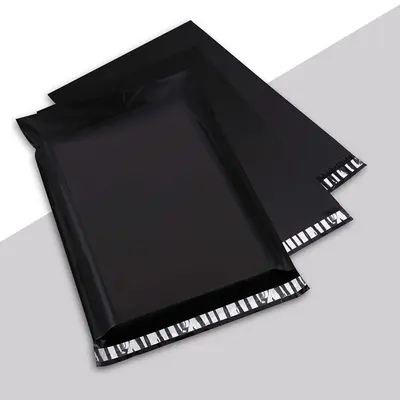 10x13 Poly Mailers Bags presented alongside its printed surface detail