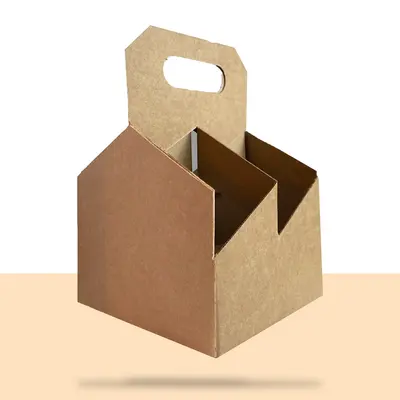 4 Inserts Carrier Boxes shown as a finished custom-printed pack