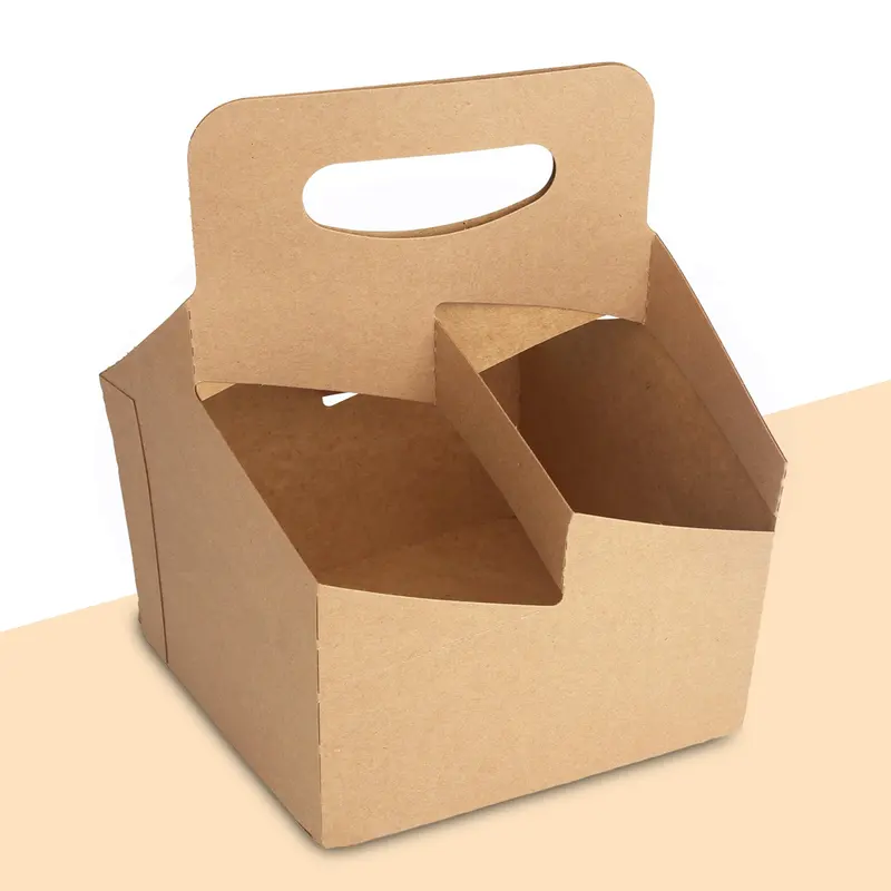 4 Inserts Carrier Boxes produced as custom packaging inserts