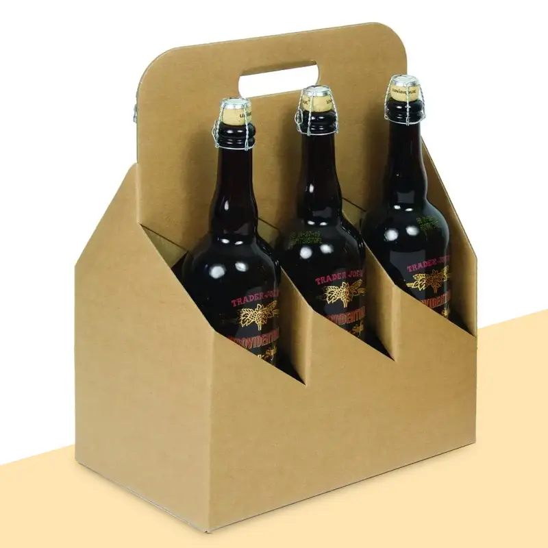 6 Inserts Carrier Boxes produced as custom packaging inserts