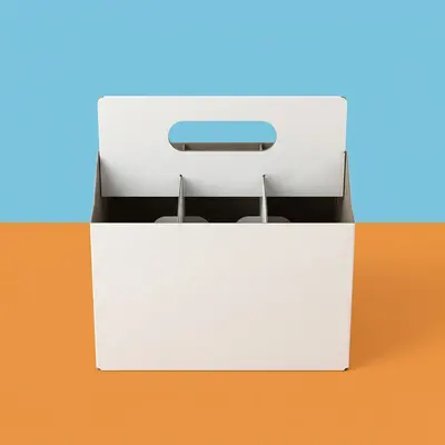 6 Inserts Carrier Boxes photographed to show the finish across the panel