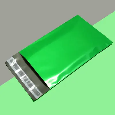 9x12 Poly Mailers shown as a finished custom-printed pack