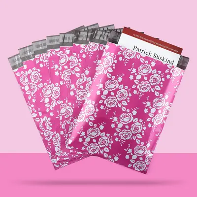 9x12 Poly Mailers photographed from a second angle showing the side panel