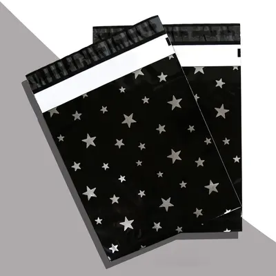9x12 Poly Mailers presented alongside its printed surface detail