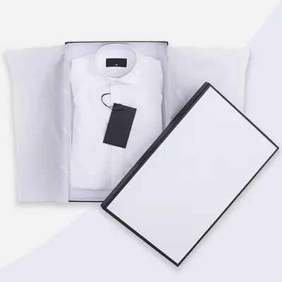 Apparel Packaging displayed with the closure detail visible