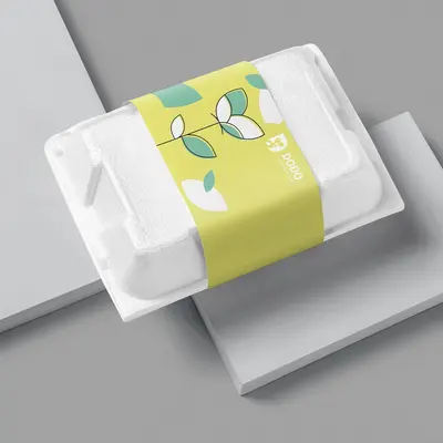 Belly Band Packaging shown as a finished custom-printed pack
