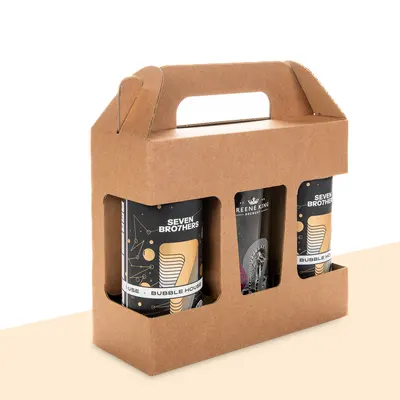 Beverage Boxes displayed with the closure detail visible