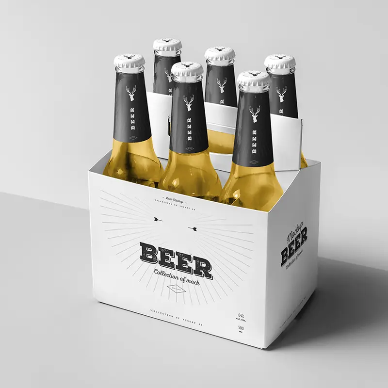 Beverage Boxes photographed to show finish and proportion