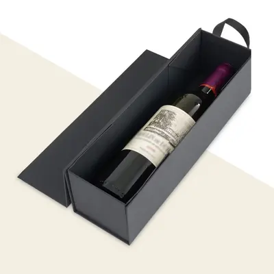 Beverage Gift Boxes photographed from a second angle showing the side panel