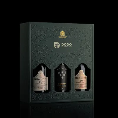 Beverage Gift Boxes shown at an angle that reveals the depth of the pack