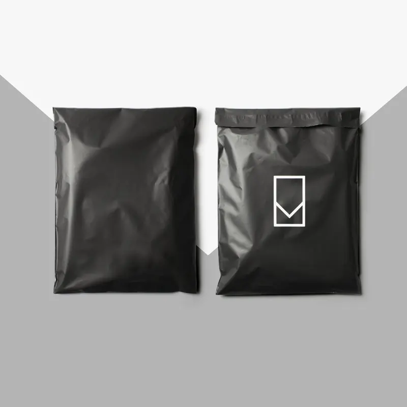 Black Poly Mailers from the custom mailers range