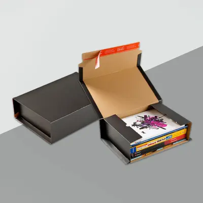 Book Mailers displayed with the closure detail visible