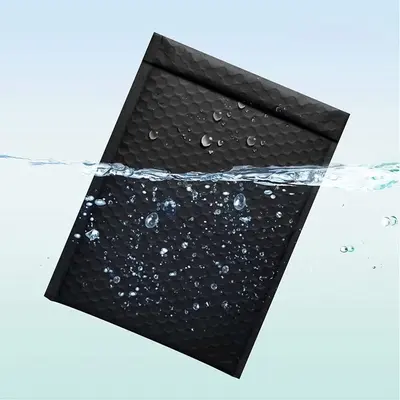 Bubble Mailers captured to show scale and proportion