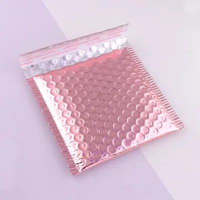 Bubble Mailers displayed with the interior structure visible
