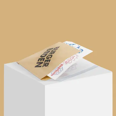 Burger Sleeves photographed to show the finish across the panel