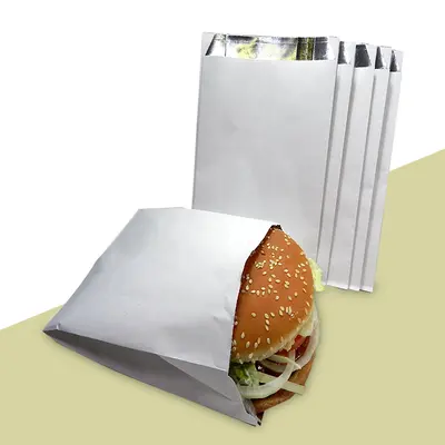 Burger Sleeves displayed with the interior structure visible