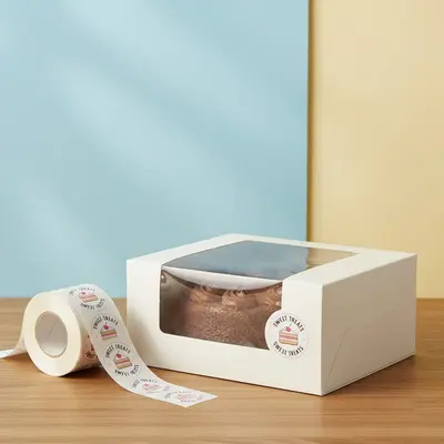 Cake Stickers presented alongside its printed surface detail