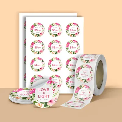 Candle Labels displayed with the closure detail visible