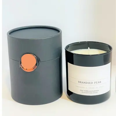 Candle Product Boxes displayed with the closure detail visible