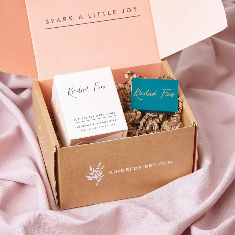 Candle Subscription Boxes photographed to show finish and proportion