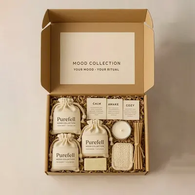 Candle Subscription Boxes displayed with the closure detail visible