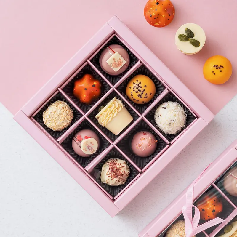 Candy Boxes with Inserts produced as custom packaging inserts