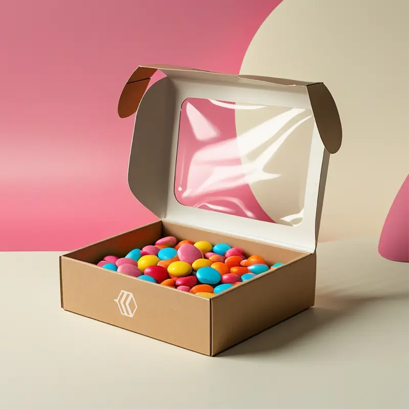 Candy Boxes produced as custom food packaging