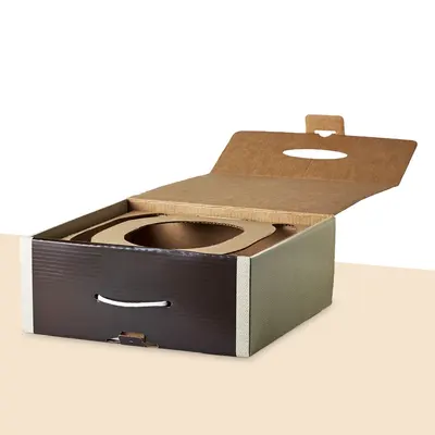Cap Boxes shown at an angle that reveals the depth of the pack