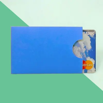 Card Sleeves Packaging shown as a finished custom-printed pack