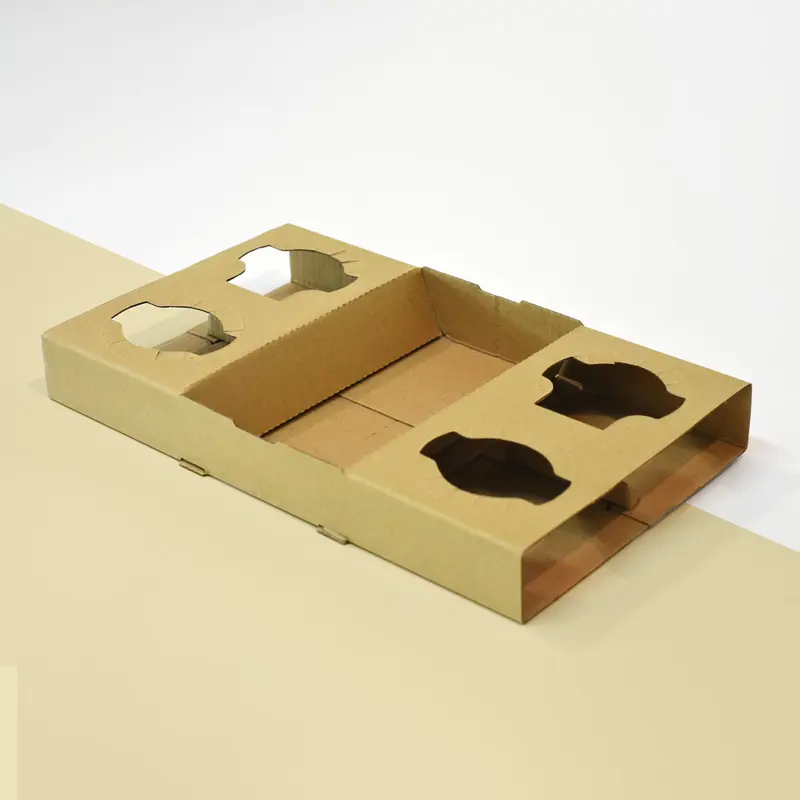 Cardboard Cup Holder photographed to show finish and proportion