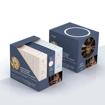 Cardboard Display Boxes photographed to show the finish across the panel