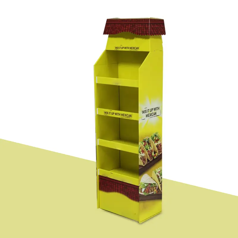 Cardboard Display Stands produced as custom display boxes