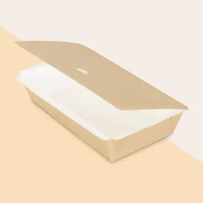 Catering Boxes shown at an angle that reveals the depth of the pack