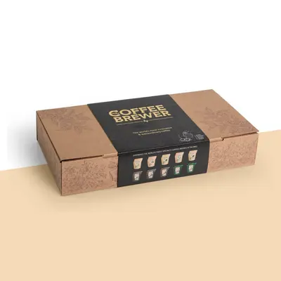 CBD Gift Boxes shown at an angle that reveals the depth of the pack