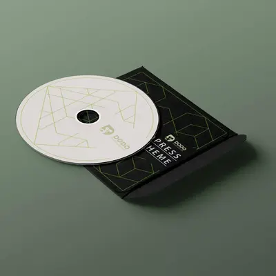 CD Sleeves shown as a finished custom-printed pack