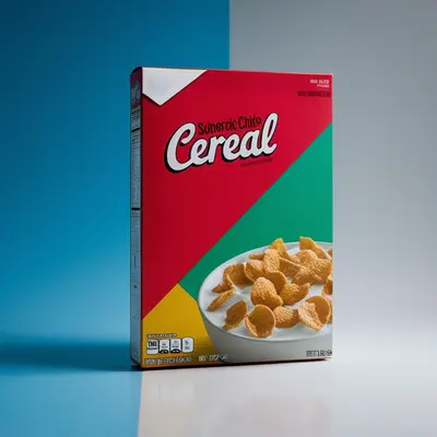 Cereal Boxes shown as a finished custom-printed pack