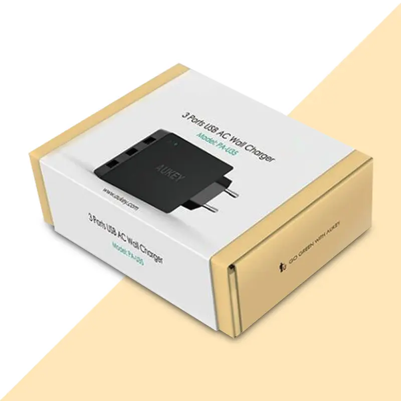 Charger Boxes produced as custom electronics packaging