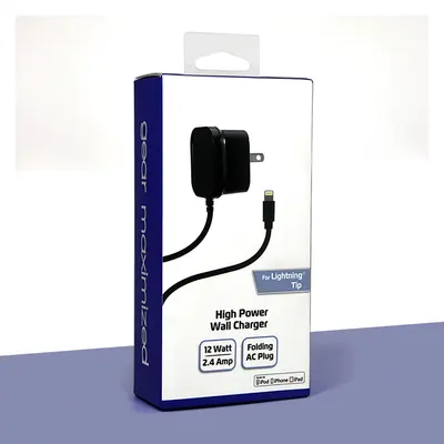 Charger Boxes displayed with the closure detail visible