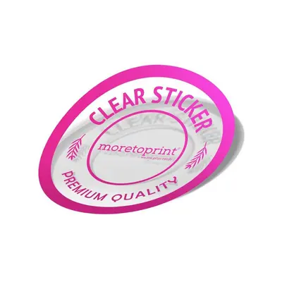 Clear Stickers displayed with the closure detail visible