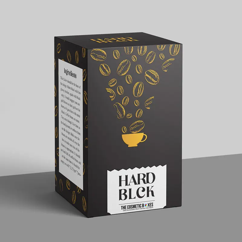 Coffee Boxes produced as custom food packaging