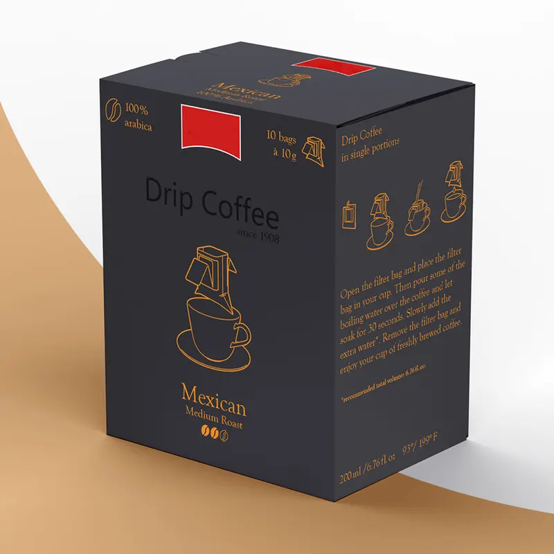 Coffee Boxes photographed to show finish and proportion