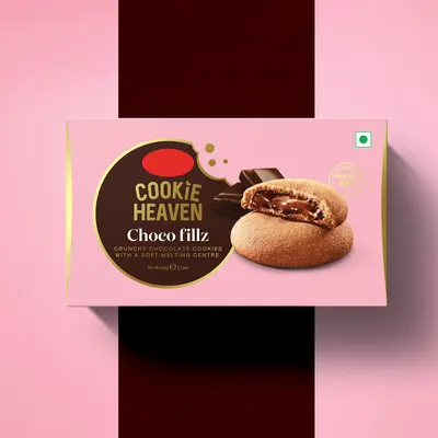 Cookie Boxes shown at an angle that reveals the depth of the pack