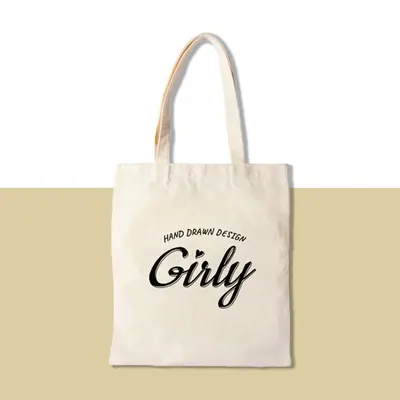 Custom Canvas Tote Bags shown as a finished custom-printed pack