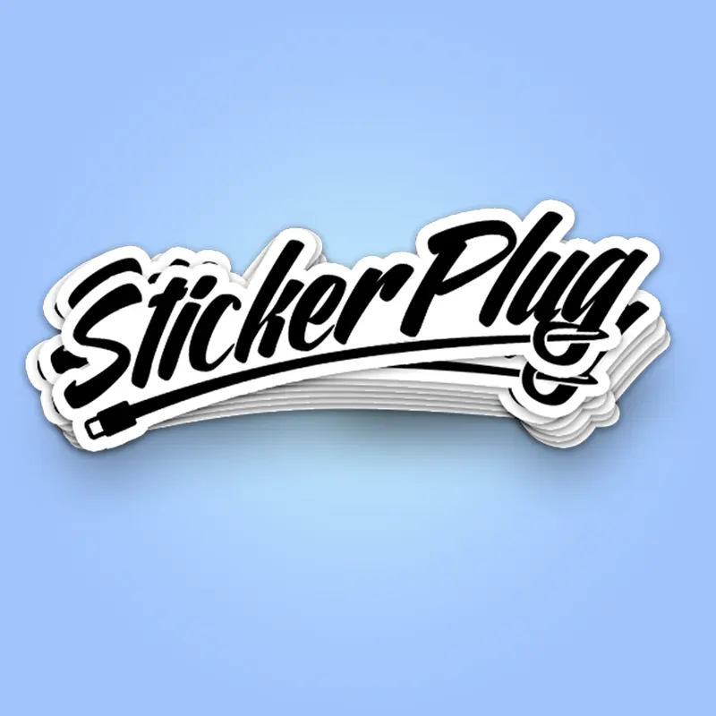 Custom Die Cut Stickers produced by The Retail Packaging
