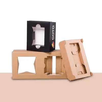 Custom Packaging Boxes with Inserts displayed with the closure detail visible
