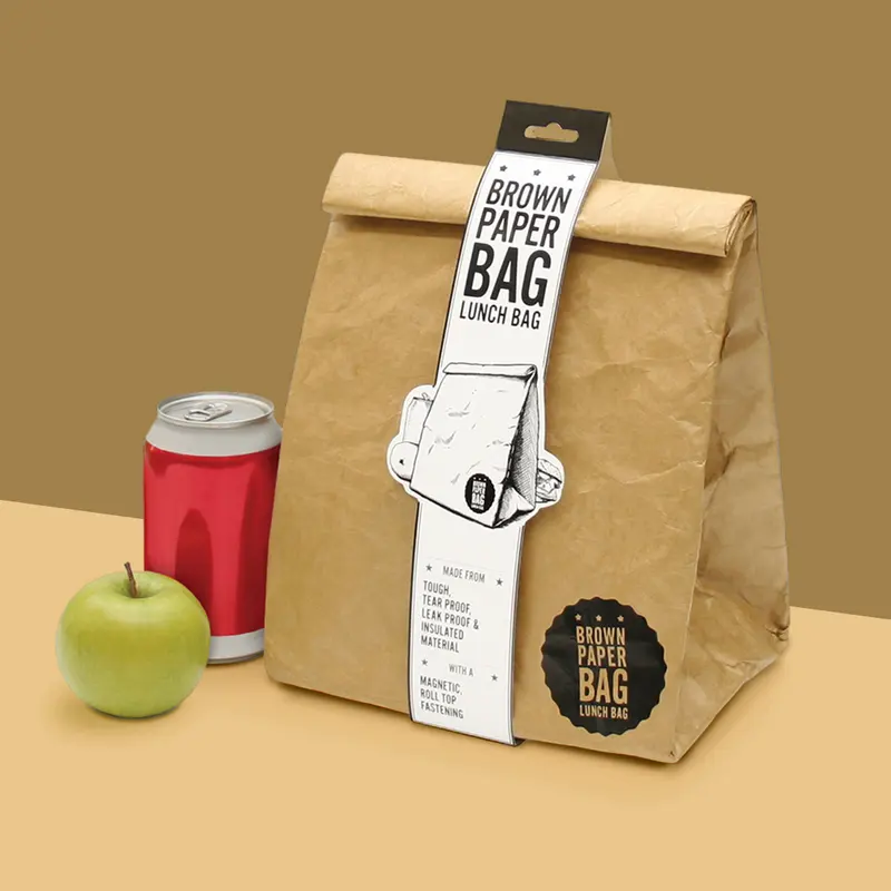 Custom Paper Lunch Bags from the custom bags range