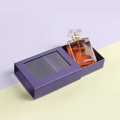 Custom Perfume Boxes with Inserts shown as a finished custom-printed pack
