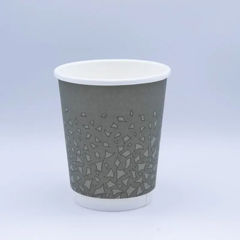 Custom Single Wall Paper Cups produced as custom printed cups