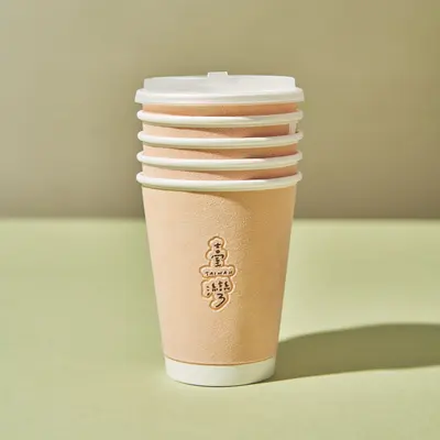 Custom Single Wall Paper Cups captured to show scale and proportion