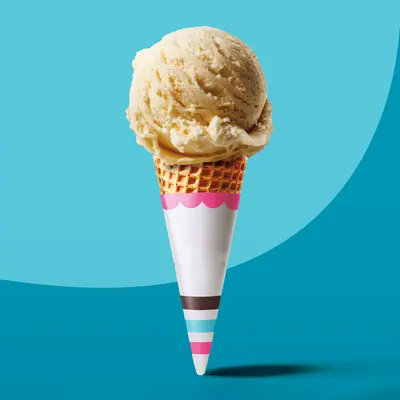 Customized Sugar Cone Sleeves shown as a finished custom-printed pack